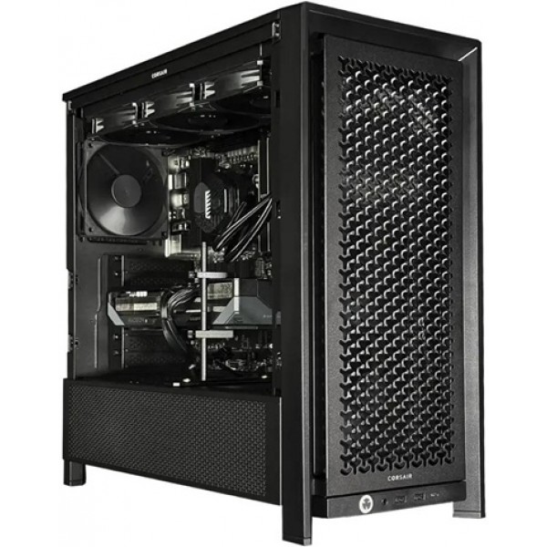 Andromeda Insights - AI Workstation Gaming PC | Radeon Pro R9700 32GB | Ryzen 9 9950X 4.3 GHz (5.7 GHz Turbo) | 64GB DDR5 | 4TB Gen4 SSD - Black