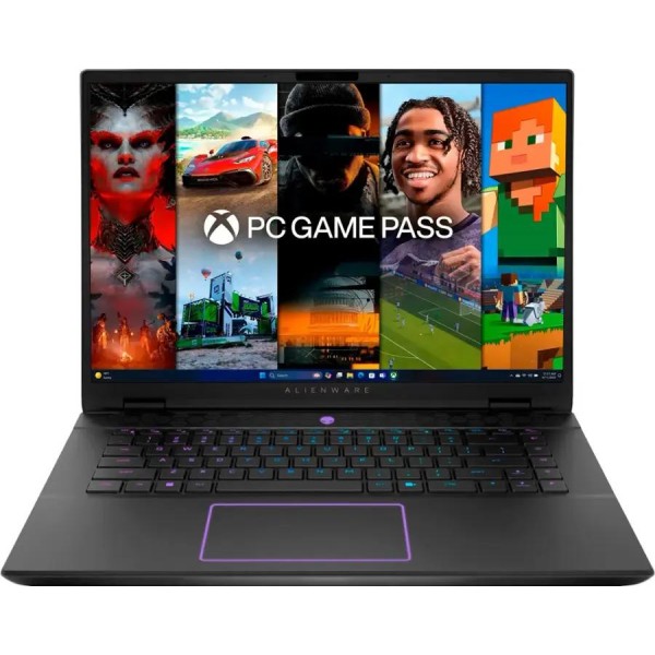 Alienware - m16 R2 16" 240Hz Gaming Laptop QHD+ - Intel Core Series 1 Ultra 7 with 16GB RAM - NVIDIA GeForce RTX 4070 - 1TB SSD - Dark Metallic Moon