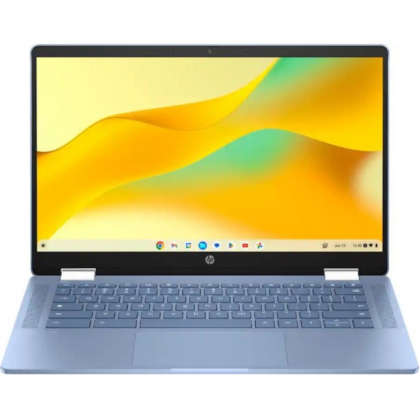 HP - 2-in-1 14" Touch-Screen Chromebook Laptop - Intel Processor N100 2023 - 4GB Memory - 64GB eMMC - Sky Blue