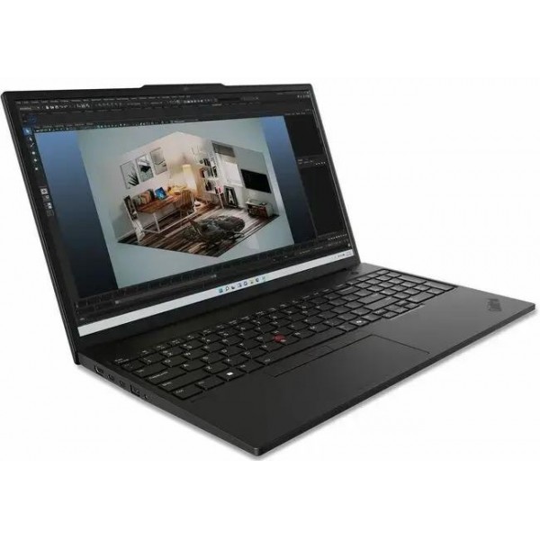 Lenovo - ThinkPad P16s Gen 3 21KS0022US 16" Notebook - WQUXGA - Intel Core Ultra 9 185H - vPro Technology - 64 GB - 1 TB S - Black