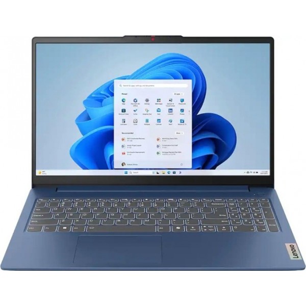 Lenovo - IdeaPad Slim 3i 15.6" Full HD Laptop - Intel Processor N150 2024- 8GB Memory - 128GB UFS - Abyss Blue