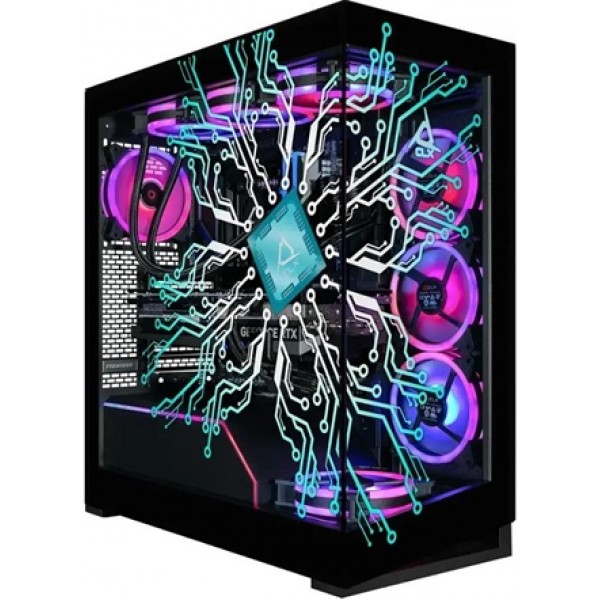 CLX - Horus Gaming Desktop - Intel Core Ultra 9 285K - 64GB DDR5 Memory - GeForce RTX 5070 Ti - 2TB NVMe M.2 SSD, 6TB HDD - Black
