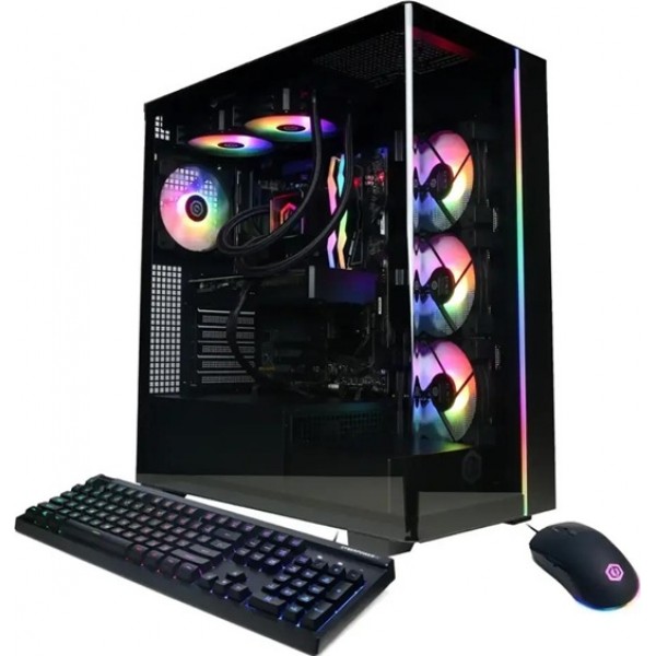 CyberPowerPC - Gamer Supreme Gaming Desktop - AMD Ryzen 7 9700X - 32GB Memory - NVIDIA GeForce RTX 5070 12GB - 2TB PCIe 4.0 SSD - Black