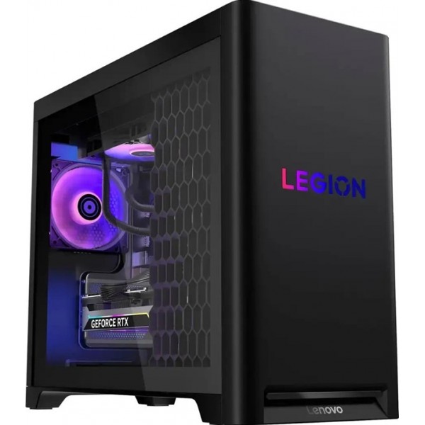 Lenovo - Legion Tower 5i Gaming Desktop - Intel Core Ultra 7 Processor 265F - 32GB RAM - NVIDIA RTX 5060Ti 8GB - 1TB SSD - Eclipse Black